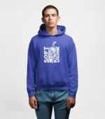 Royal blue hooded