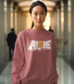 Alone sweatshirt Coral