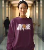 Alone sweatshirt Maroon