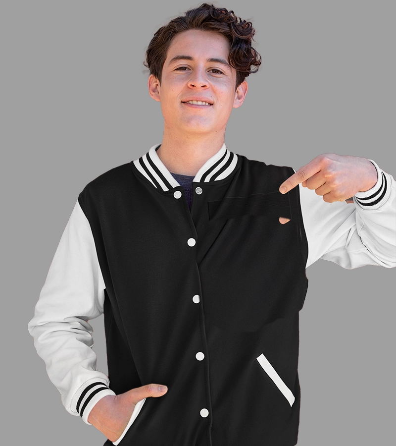 Varsity Jacket Black