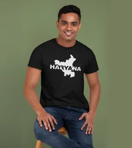 Haryana T-shirt Black